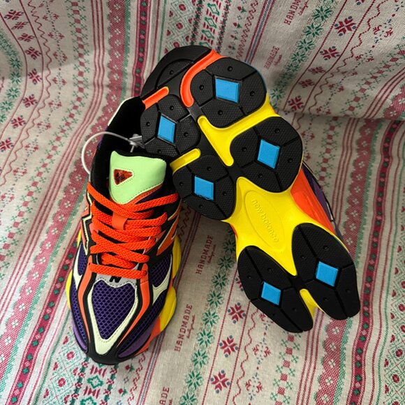 New Balance 9060 Prism Purple Vibrant Spring - Picture 5 of 7